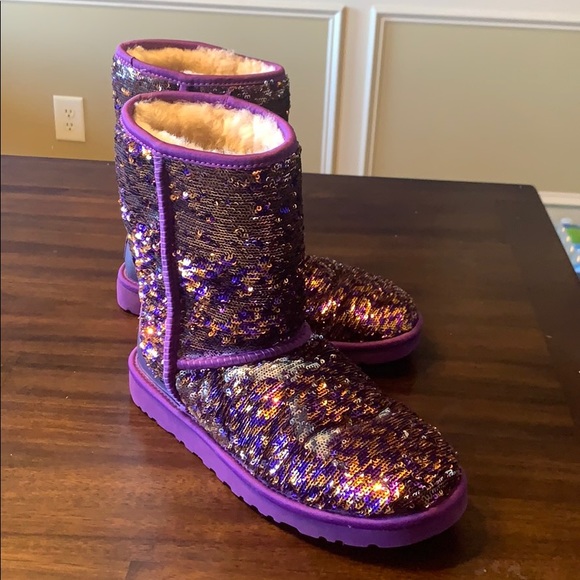sequin uggs size 11